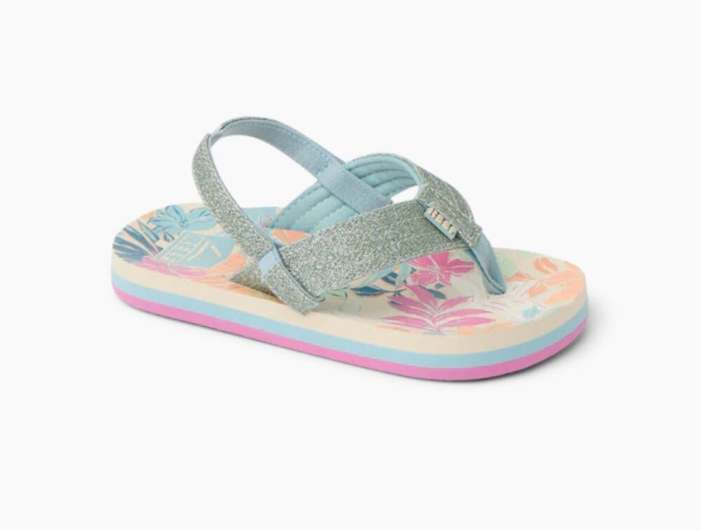 REEF Little Ahi Girls' Water-Friendly Flip-Flops